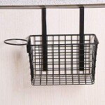 Kitchen Hanging Basket Multifunctional Kitchen Racks Creative Cabinets Hanging Basket Racks Practical Household Supplies Finishing Rack Under Shelf Hanging Wire Storage Basket