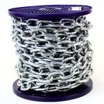 Ali's DIY Heavy Duty Hot Dipped Galvanised Steel Chain with Full Spool and Custom Cut Lengths Available (3 Metre)