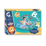 Activity Gym: Foldable Play Mat with Hanging Toys - Special Design for Easy Cleaning, Folding, and Carrying - Suitable for Ages 0 Months and Up