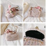 Mini Purse for Toddler Baby Girls Crossbody Cute Princess Handbags Shoulder Bag Wallet Messenger Bag for Toddler Little Girl Gifts