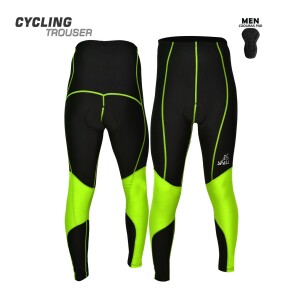 Spall Men's Long Cycling Pants Trouser Bike Pants Tights Legging With 4D Sponge Padded