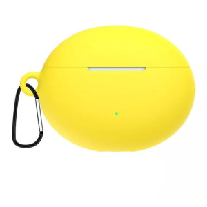 Protective Case for Huawei Freebuds 5i Silicone Cover Shockproof Earphone Case Soft Thin Anti Slip Earbud (Yellow)