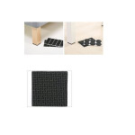 Non-Slip Furniture Pads 12-pcs 2-inches Premium Furniture Grippers Best Self Adhesive Rubber Feet Furniture Feet,