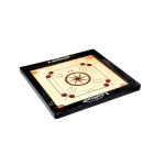 Leostar Carrom Board with Coins & Striker, Size 26x26 Inch