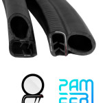 Car Door Edge Guard Protectors P Shape Rubber Edge Trim Rubber Clip Buffer to Avoid Collision with Other Vehicle Bodies