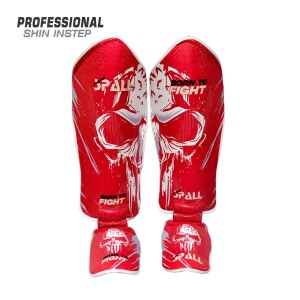 Shin In Step Guard Born to fight Kickboxing Protective Leg shin Kick Pads Instep Guard Sparring