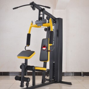 Single Station Home Gym 100LBS with Weight Cover