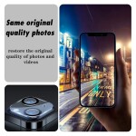 Camera Lens Protector Designed for iPhone 14/14plus Ultra HD Clear Tempered Glass Camera Lens Cover Anti-Scratch Easy to Install