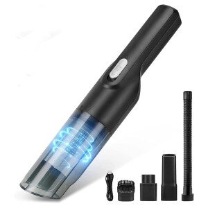 Portable Mini Vacuum Cleaner, USB Quick Charge Portable Cleaning