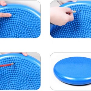 Inflatable tube balancing ball yoga massage cushion balancing pad soft balancing wheel