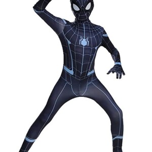 Superhero Costume for Boys Kids, Superhero Costume Bodysuit with Mask for Superhero Carnival Cosplay Costumes Kids & Youth Sizes