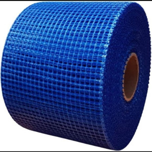 4'' Fiber Blue Mesh 25y