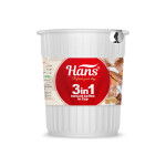 Hans 3 in 1 instant Coffee in Cup, 6 Cups Flow Pack