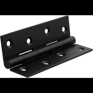 Diamond Brushed Stainless Steel Door Hinges (4x3x3, BLACK)