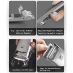 Universal Boat-Shaped Peeler for Potato Carrots Apples Fruit Kitchen Stainless Steel