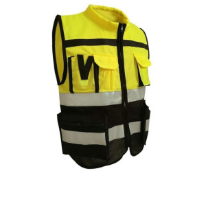 Vest Pocket Fishing Vest Fly Fishing Vest Reflective Vests Men's High Visibility Safety Printed