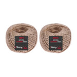 Jute Twine String, 2 Pieces, Brown