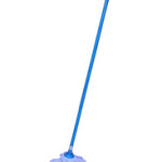 Cleano Cotton Hanging Hole String Mop, Blue/White