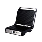 4 Slice Grill Maker, 2000W Power, KNGM6359 - 180 Open Design, Temperature Control, Overheat Protection, Cool Touch Safe Handle, Floating Hinge System