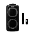 Portable and Rechargeable Professional Speaker, KNMS5201 | BT/ USB/TF Card/ FM Radio/ TWS Connection | Remote Control 