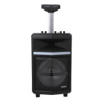 Krypton Portable Professional Rechargeable Speaker, KNMS5393 | Trolley Handle & Wheels | TWS Function | BT/ Aux/ USB/ TF/FM/ Mic