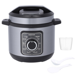 Electric Pressure Cooker with 6L Capacity, KNPC6304 | Temperature Adjustable | Keep Warm Function 