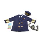 Pilot Role Play Costume Set 25x23x25centimeter