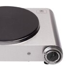 Stainless Steel Single Hot Plate 1500 W NKTOE4N2 Silver/Black