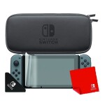 Carry Case And Screen Protector For Nintendo Switch