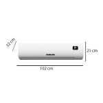 Split Air Conditioner 2.5 Ton NSAC30138E1 White