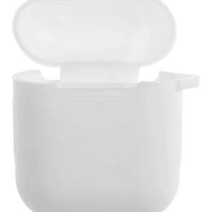 Silicone Carrying Case Cover For Apple AirPods White