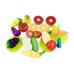 16-Piece Vegetables Fruit Kitchen Learning Toy Set cm