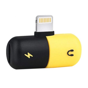 Audio Splitter Cable For Apple Devices Yellow/Black