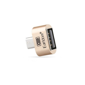 USB To Micro USB 2.0 OTG Universal Adapter Gold/Black/Silver