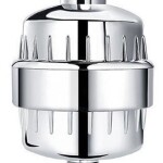 Bathroom Shower Filter Water Purifier Treatment Silver 19.50centimeter