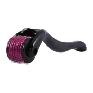 Titanium Micro Needle Derma Roller Black/Pink