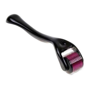 Micro Needle Derma Roller Black/Pink