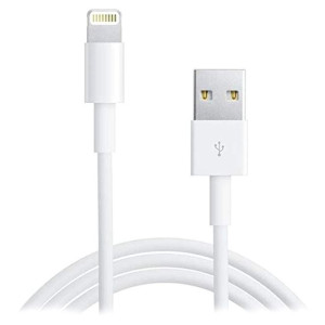 8 Pin USB Data Sync Charging Cable For iPhone 5 White/Silver