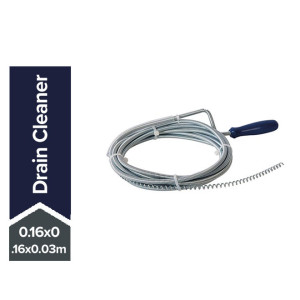 Drain Auger Silver/Blue Silver/Blue 0.16x0.16x0.03meter