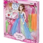 Fashion Doll With Wedding Dress Set