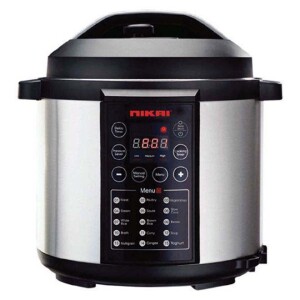 Digital Pressure Cooker With Led Display 6 L 1000 W NEP682D1 Silver/Black