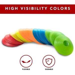 50-Piece Multipurpose Training Disk Cone Set