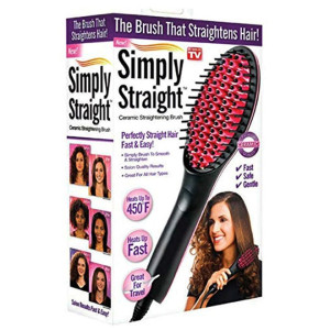 Ceramic Straightening Brush Black 29cm