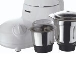 Mixer Grinder 3 In 1 Steel Jars 1.5 L 750 W NB894 White/Silver