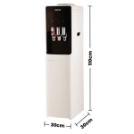 3-Tap Water Dispenser NWD1400R White/Black/Silver