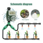 Hose Water Timer Green