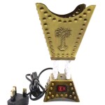 Electric Oud Incense Burner Bronze 305g