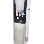 3 Tap Water Dispenser With Refrigerator NWD2808RS Grey