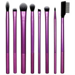 Real Techniques Makeup Brush Set with 2 Sponge and Everyday Eye Essential Set