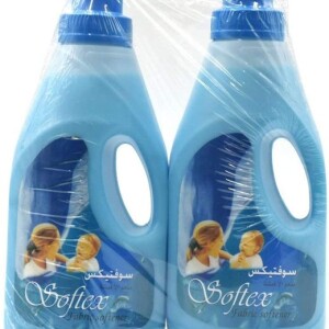 Softex Fabric Conditioner/Fabric Softener 2 Liter Pack Of 2 Softy And Smooths, Refreshing Scented